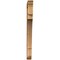 Ekena Millwork Merced Traditional Rough Sawn Bracket, Western Red Cedar, 4"W x 36"D x 48"H BKT04X36X48MRC01RWR - alternate 2